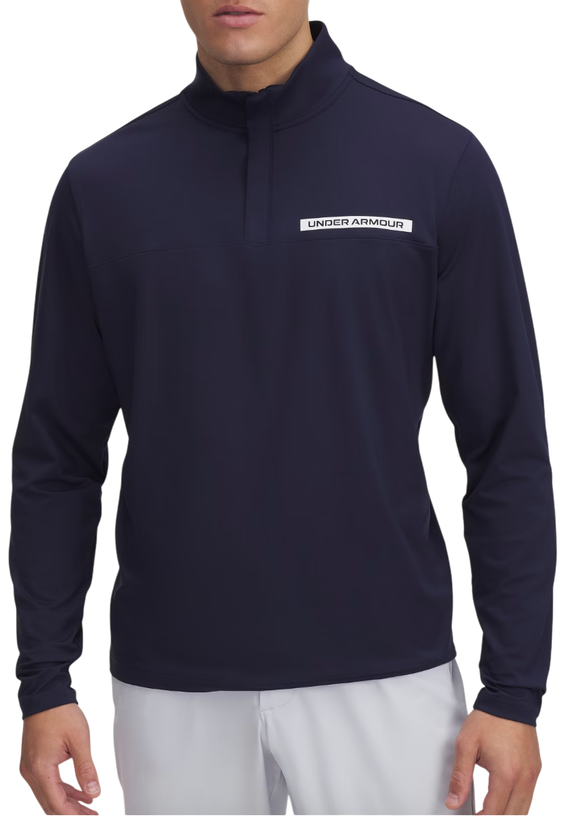 Huppari Under Armour UA T2G 1/4 Zip Pullover Tummansininen | 1389878-410