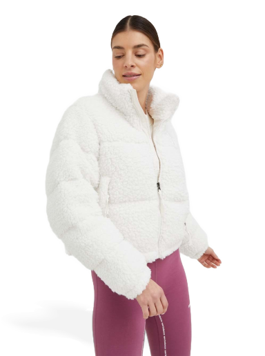 Puffer takki The North Face SHERPA NUPTSE JACKET Valkoinen | NF0A7WSKN3N1