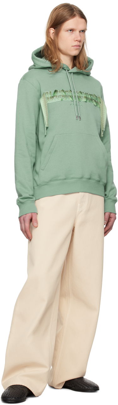 Huppari LANVIN Lanvin Curb Lace Hoodie Vihreä | RM-HO0001-J199-P25, 3