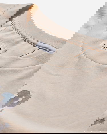 T-paita C.P. Company 30/1 Jersey Graphic T-Shirt Beige | 19CMTS105A-005100W 402, 3