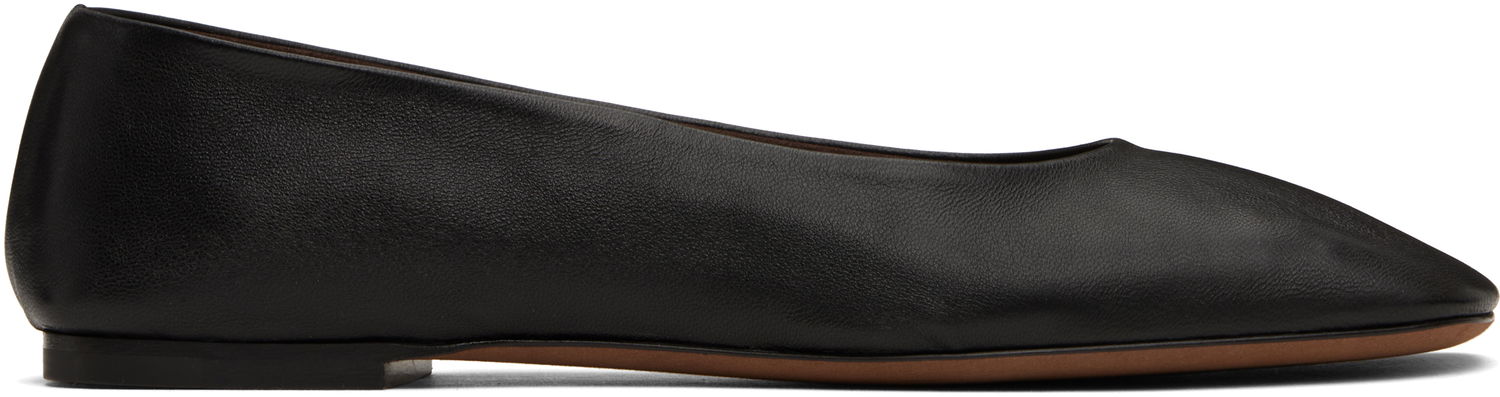 Vaatteet The Row The Row Square Ballerina Flats Musta | F1598-SL3, 0
