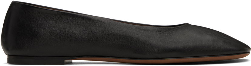 Vaatteet The Row The Row Square Ballerina Flats Musta | F1598-SL3