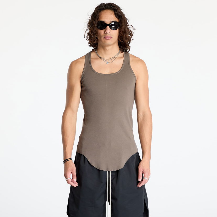 Tankkitoppi Rick Owens DRKSHDW Knit Drk Tank Top Dust Beige | DU02D2152 RN 34