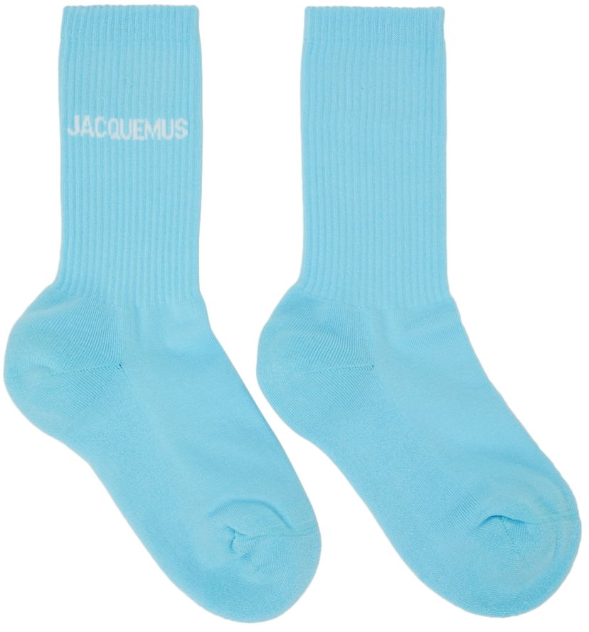 Sukat Jacquemus Jacquemus La Montagne Socks Sininen | 213AC003-5000
