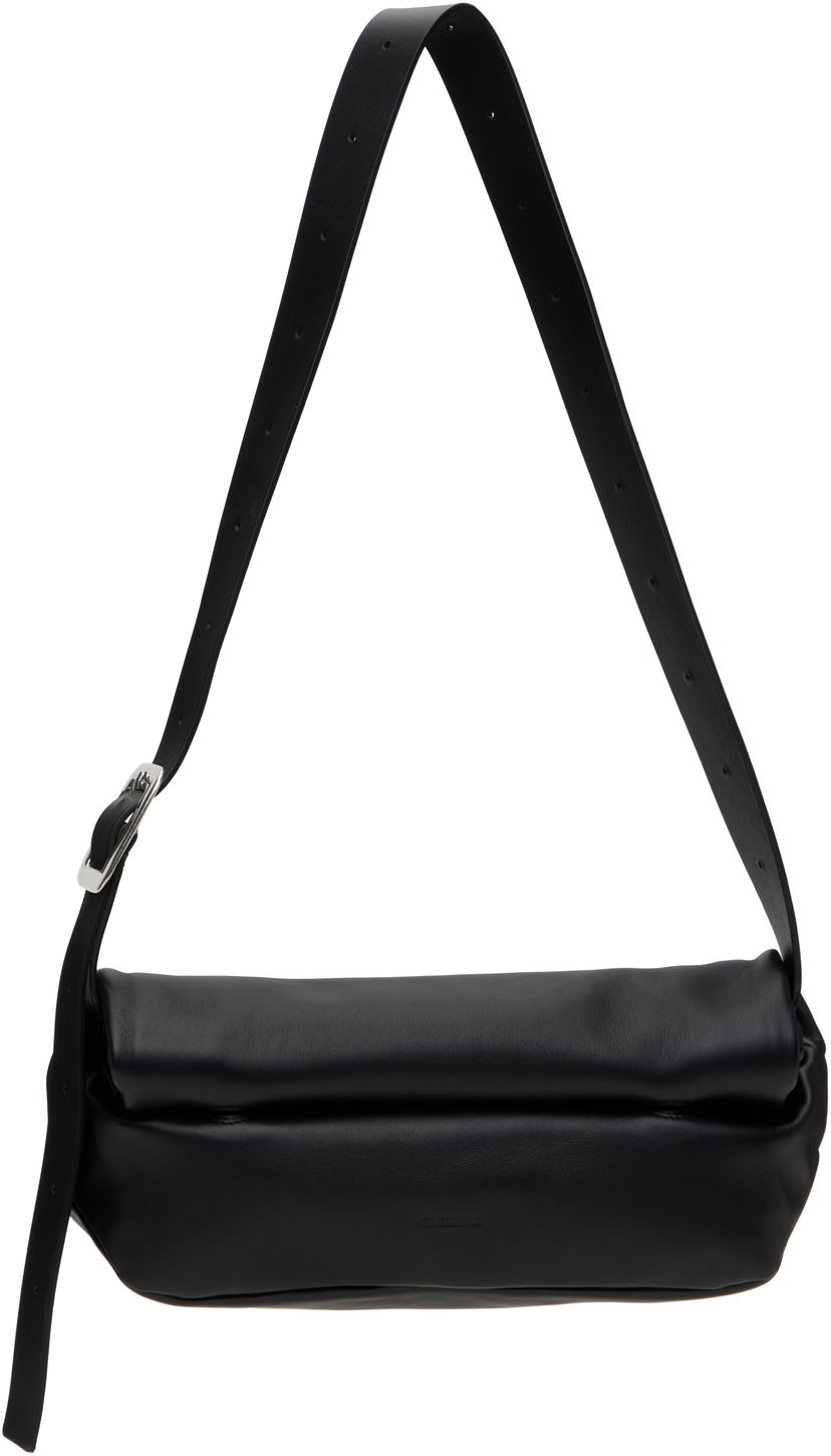 Vyötärölaukku Jil Sander Jil Sander Rollup Small Square Belt Bag Musta | J08WG0048_P7218