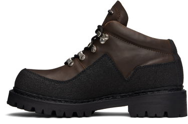 Tennarit ja kengät OUR LEGACY Quest Textured-Panel Lace-Up Boots Ruskea | A4257QM, 2
