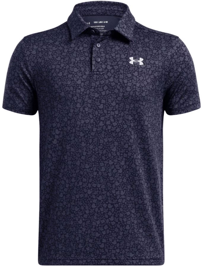 Poolopaita Under Armour Playoff Printed Polo Shirt Musta | 1382681-413