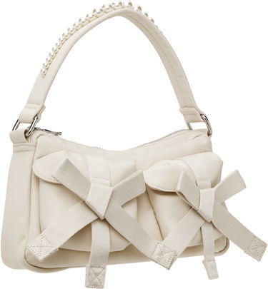 Käsilaukku Simone Rocha Simone Rocha Beaded Utility Bow Pochette Bag Musta | BAG176B 0761, 4