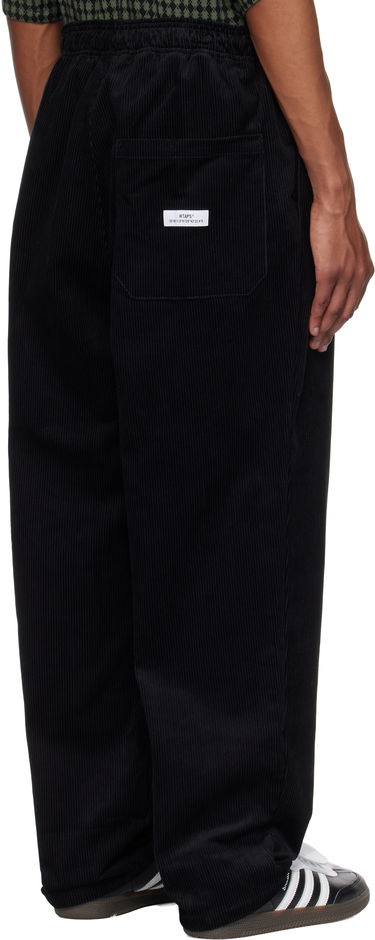 Housut WTAPS WTAPS SDDT2003 Corduroy Trousers Musta | 242TQDT-PTM05, 2