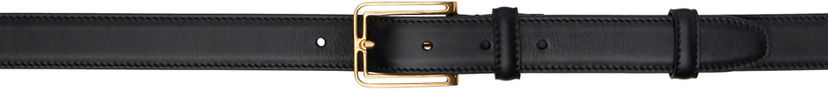 Vyöt The Row Leather Belt With Square Buckle Musta | W1685-L60