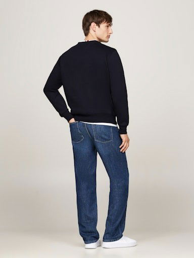 Huppari Tommy Hilfiger Pullover Sweatshirt Musta | MW0MW35541DW5, 1