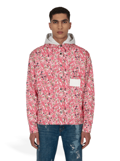 Takki PACCBET Hooded Workwear Shirt Vaaleanpunainen | PACC10B001 1