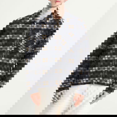 Paita Moncler Zip Check Overshirt, Size Large Monivärinen | 2F000-19-89B55-F90, 2