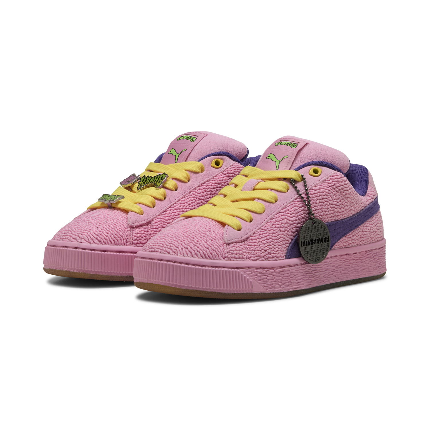 Tennarit ja kengät Puma PUMA x TMNT Suede XL 2 Vaaleanpunainen | 401639_01, 1