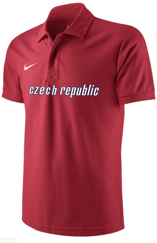 Poolopaita Nike Nike TS Core Polo Czech Republic Punainen | 454800-657r