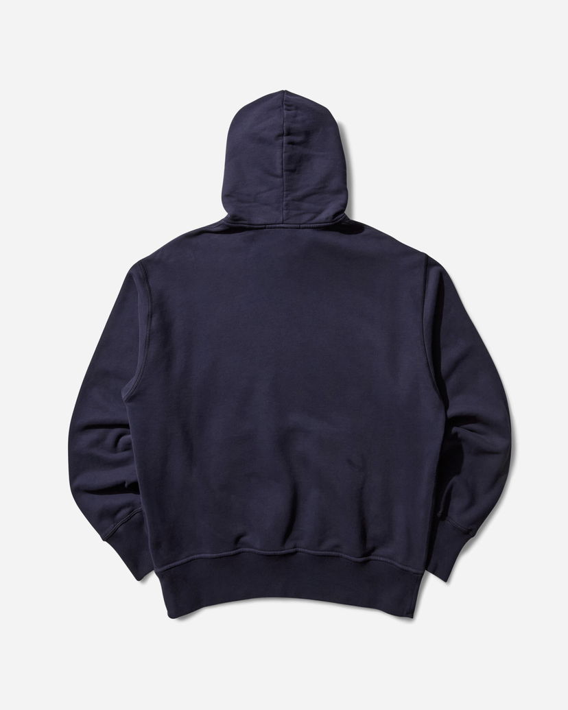 Huppari Stone Island Brushed Organic Cotton Hoodie Tummansininen | K2S15-6100027-S0X13 V002A