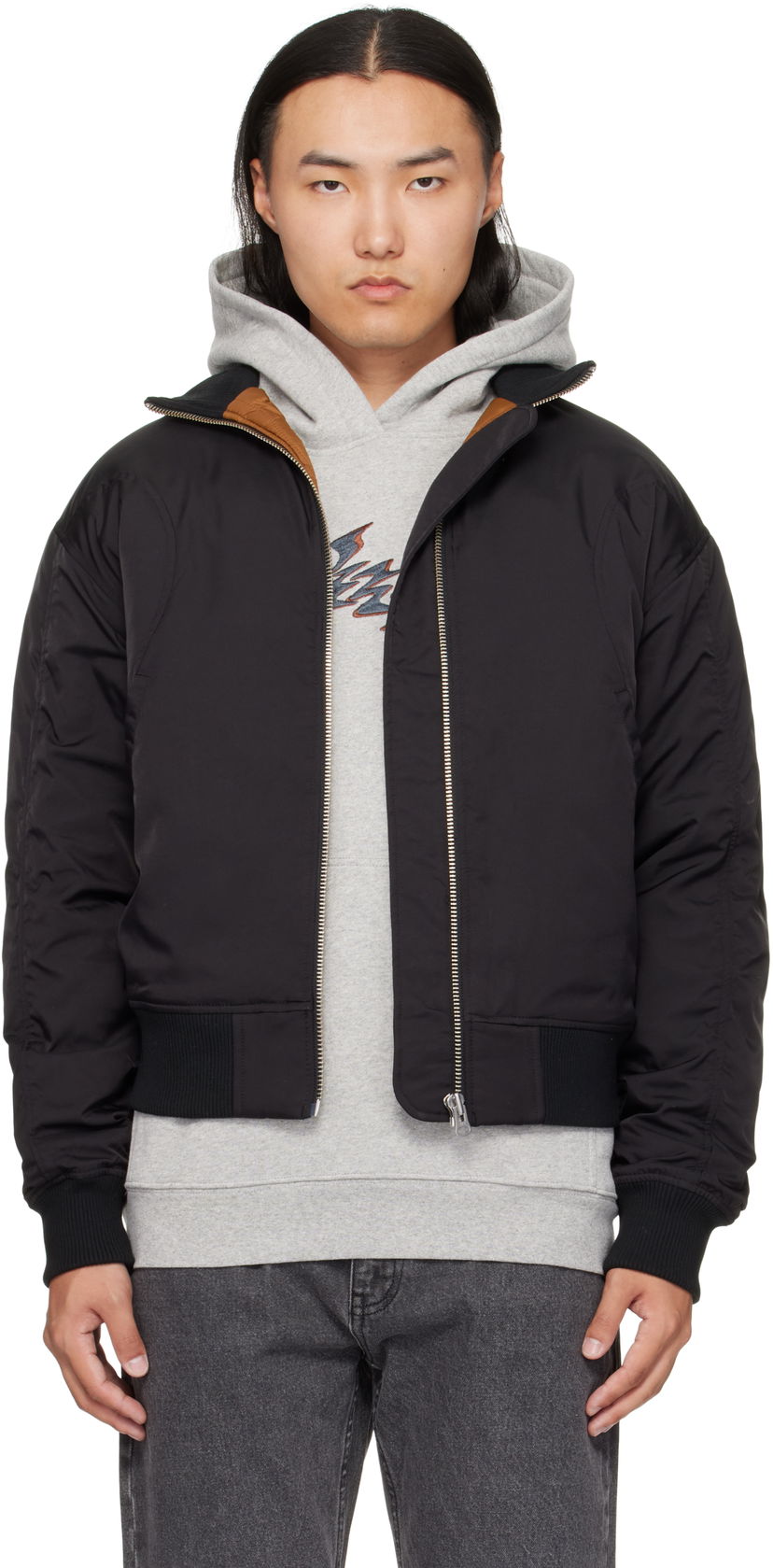 Bomber-takki Dime Dime Insulated Bomber Jacket Musta | DIMEFA251BLK