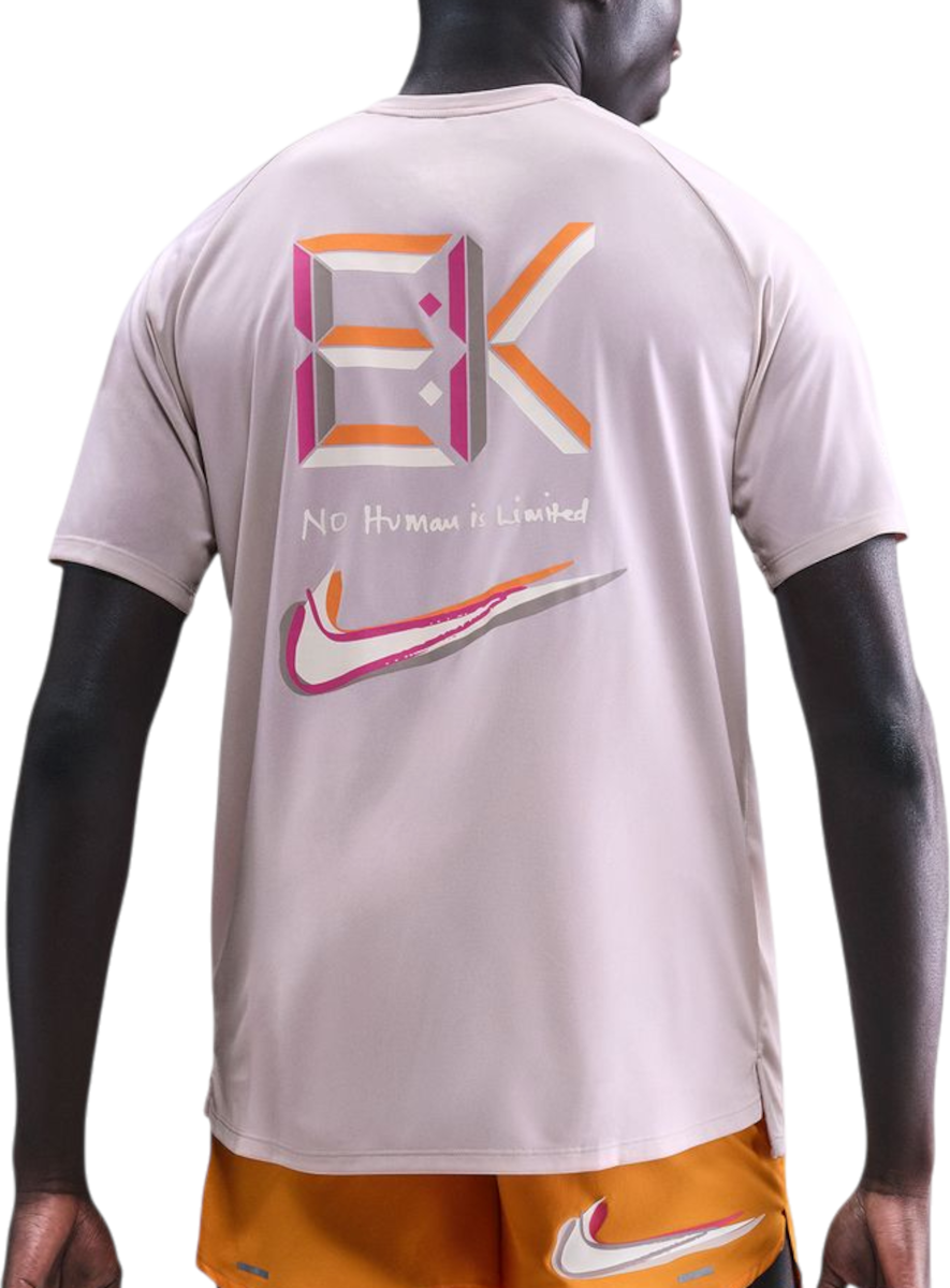 T-paita Nike T-Shirt Stride Eliud Kipchoge Beige | hv2651-667, 1