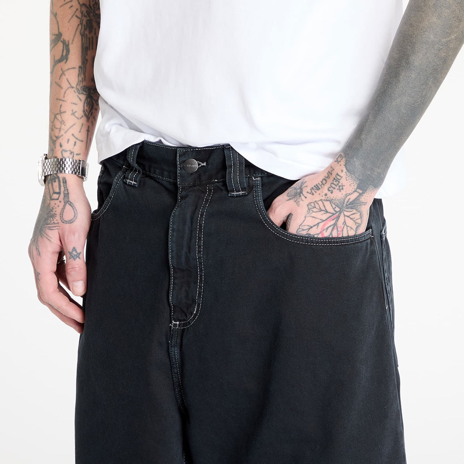 Jeans Carhartt WIP Carhartt WIP Brandon Pants Musta | I034809.894J, 1