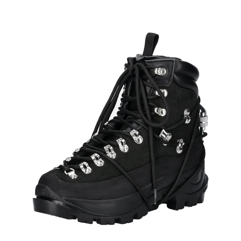 Tennarit ja kengät HELIOT EMIL Black Leather Hiking Boots Musta | HE.17.024.BLK01