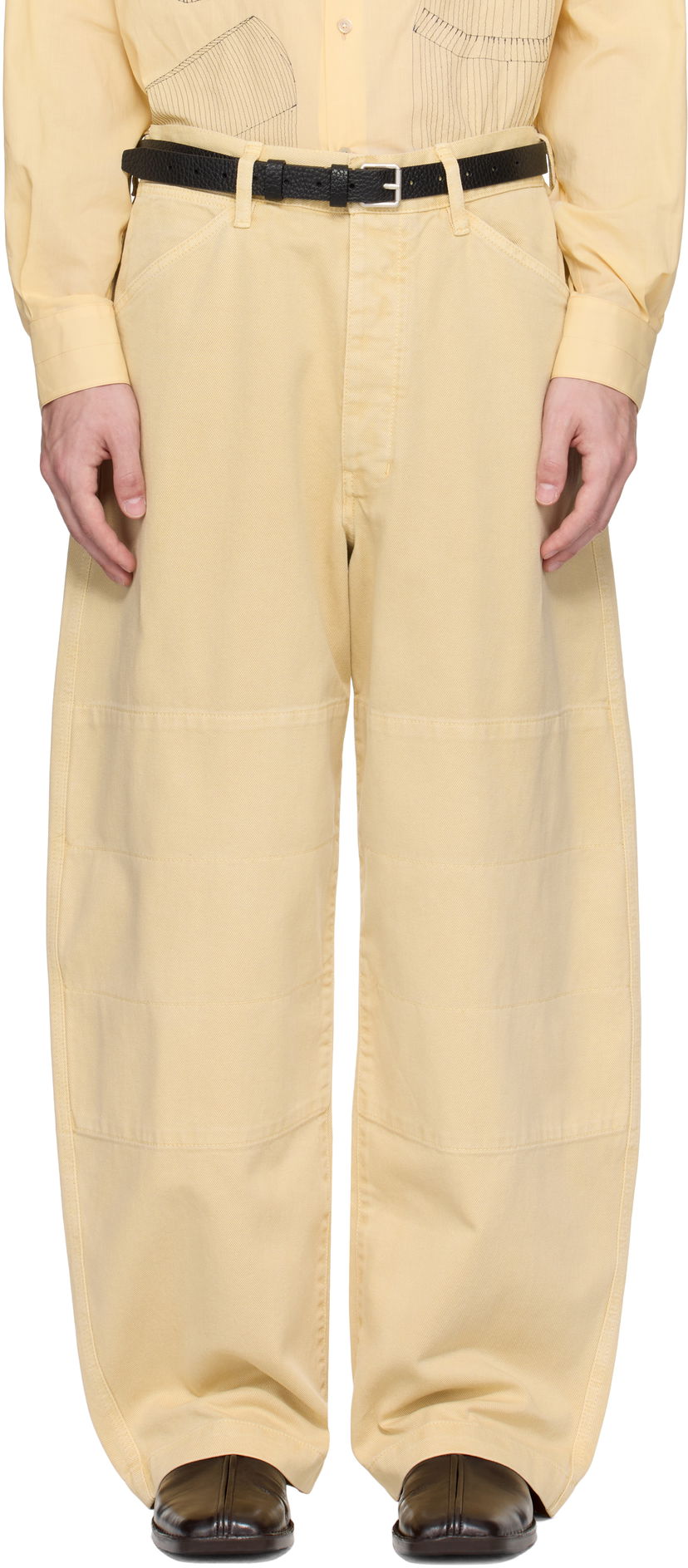 Jeans LEMAIRE Lemaire Big Work Jeans Keltainen | PA1152 LD1045
