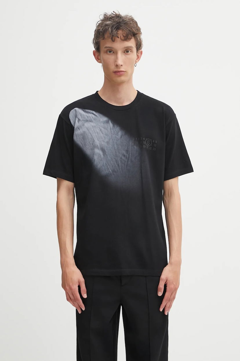 T-paita Maison Margiela MM6 Maison Margiela T-Shirt Musta | SH2GC0028.M20048.900