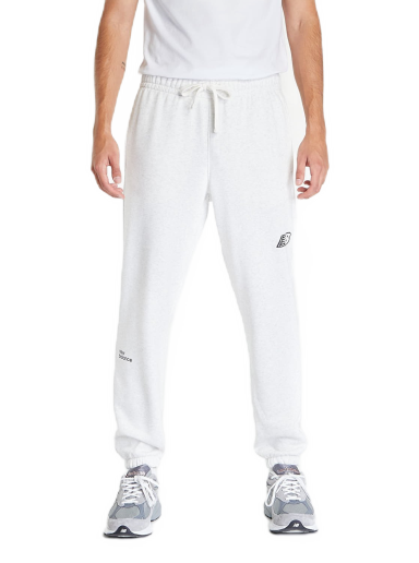 Verryttelyhousut New Balance Essentials Magnify Fleece Jogger Valkoinen | MP23504SAH