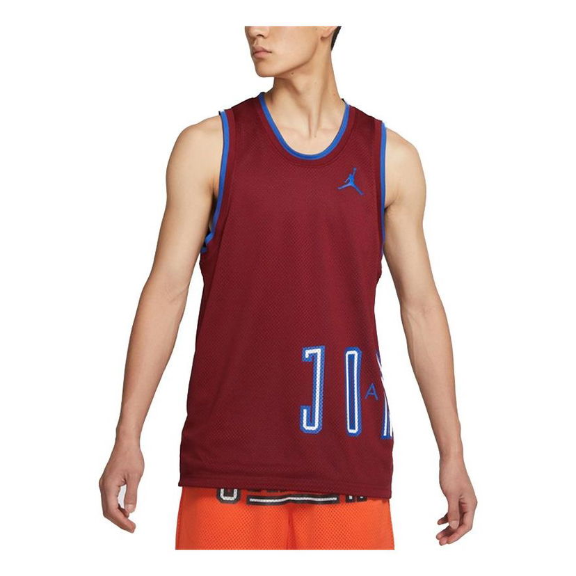 Tankkitoppi Jordan Jordan Sport DNA Logo Vest Burgundia | DA7235-677