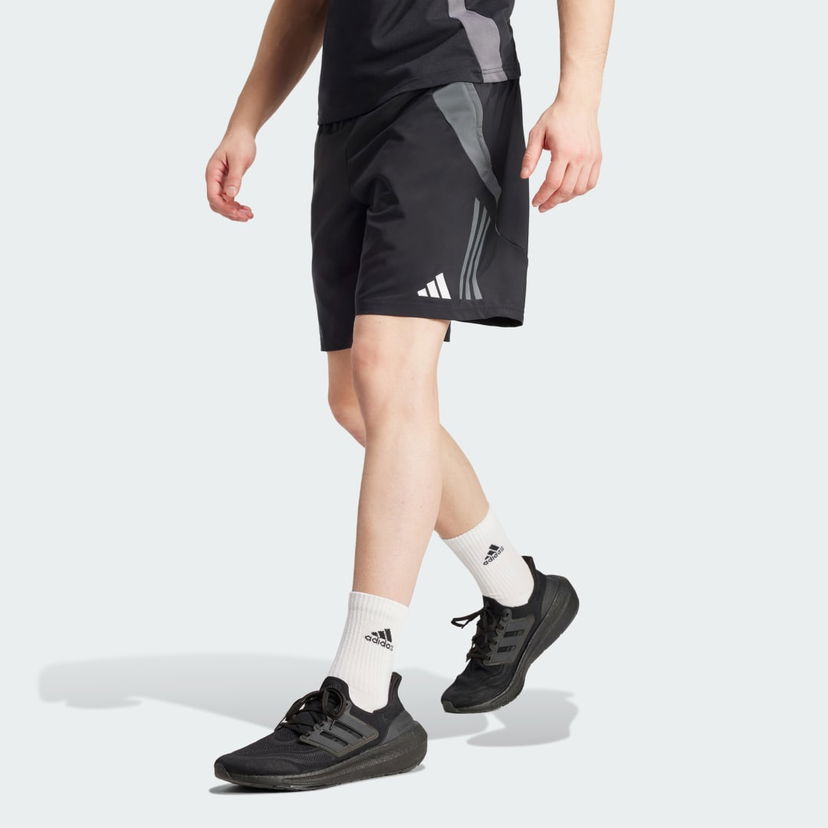 Shortsit adidas Performance Tiro 24 Musta | IR9376
