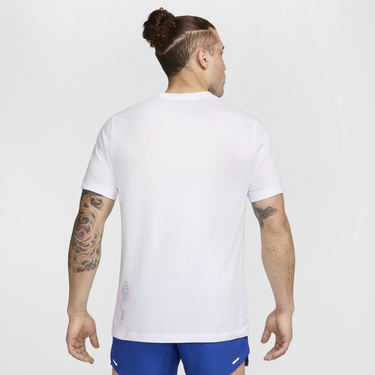 T-paita Nike Dri-FIT Tee Valkoinen | HM8291-100, 4