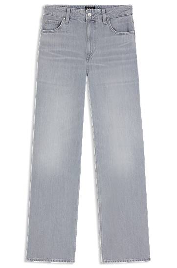 Jeans BOSS Relaxed-Fit Jeans Harmaa | 50545119