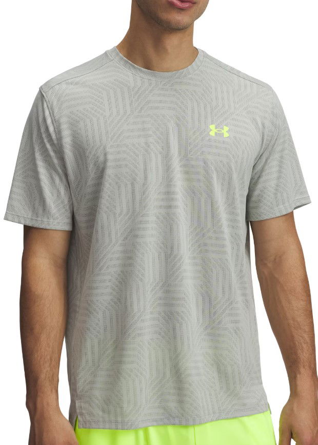 T-paita Under Armour UA Tech Vent Geotessa Short Sleeve T-Shirt Harmaa | 1382182-377