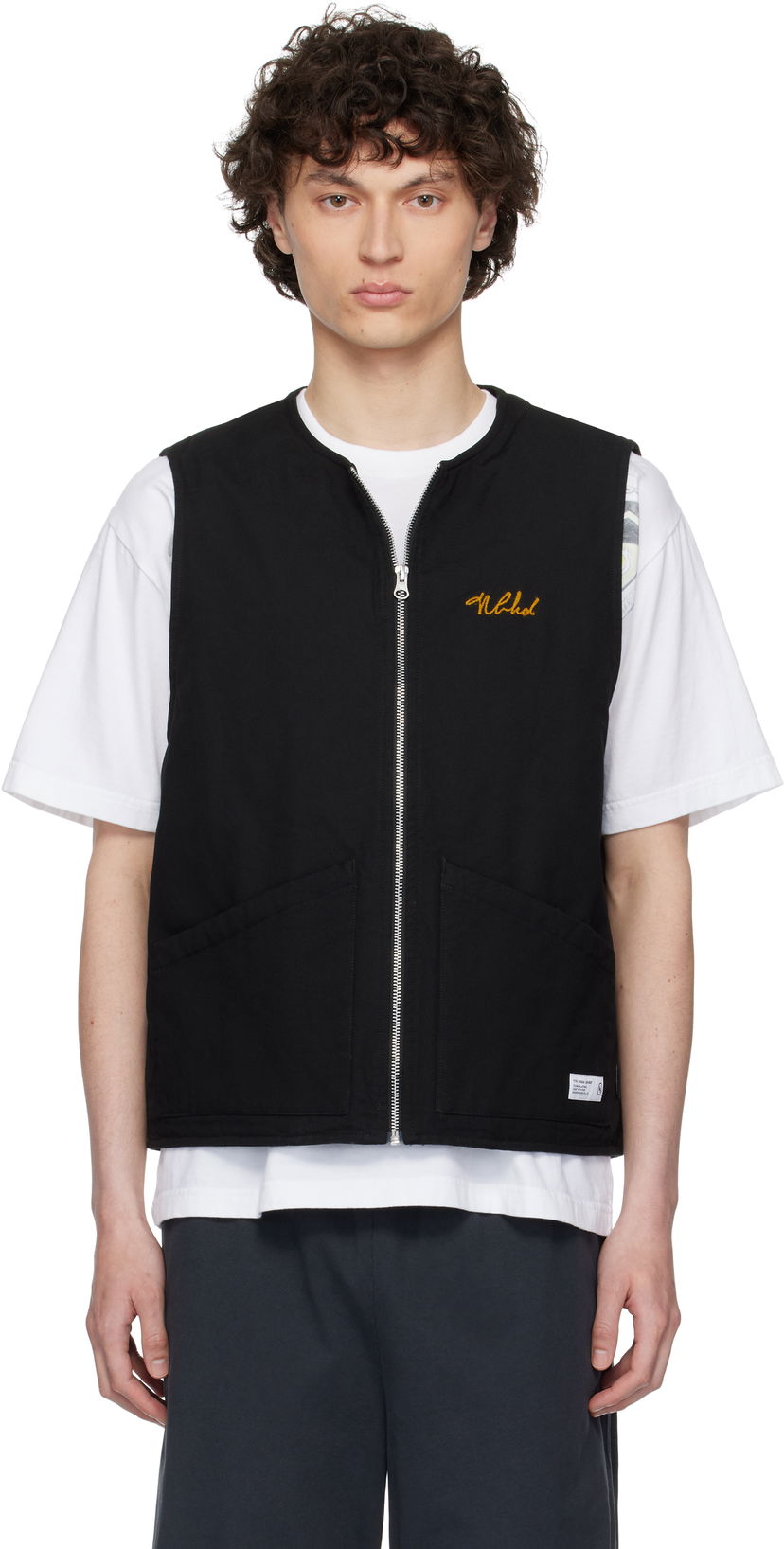 Liivi Neighborhood Neighborhood Padded Work Vest Musta | 251TSNH-JKM05
