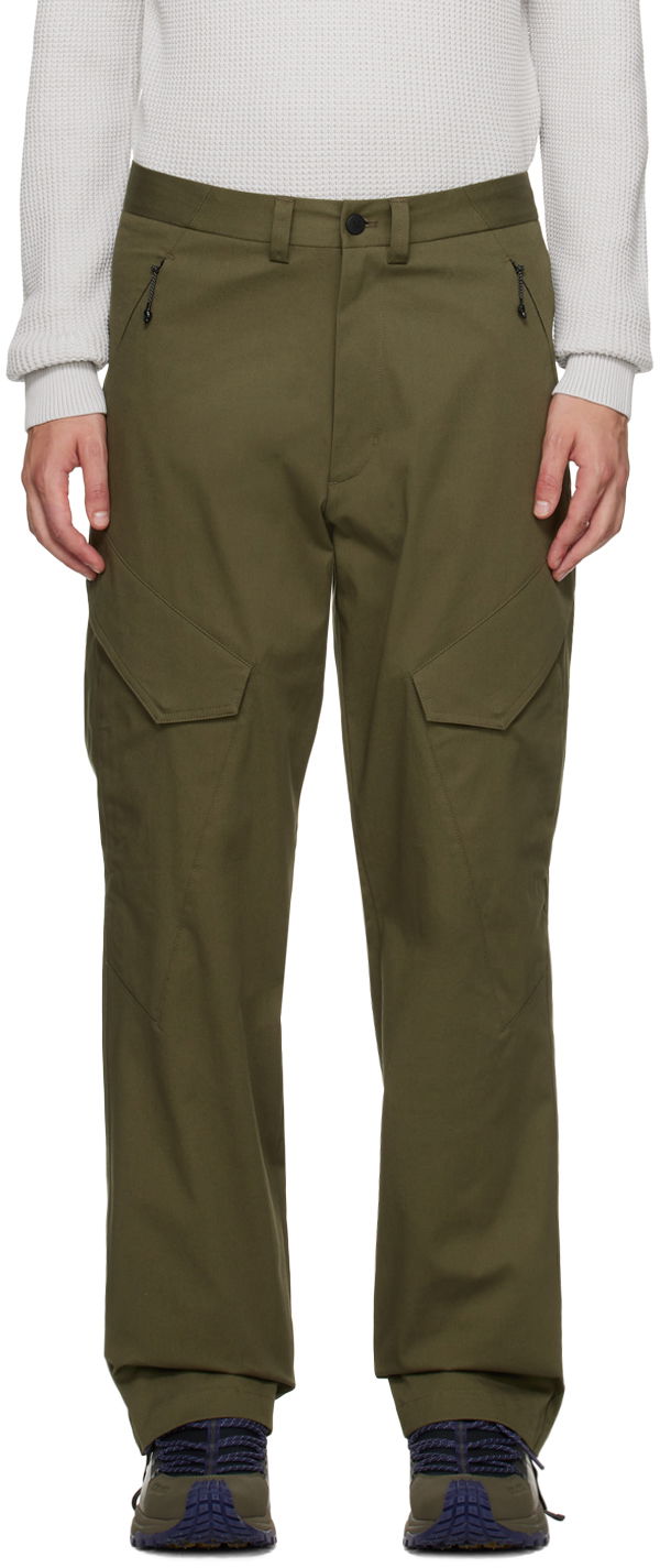 Cargo housut Moncler Patch Cargo Vihreä | I20912A0001059703, 0