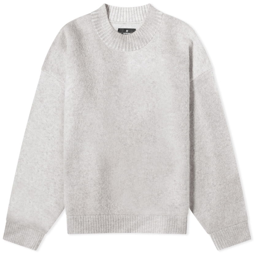 Villapaita Represent Clo Men's Sprayed Horizons Harmaa | MLM303-431