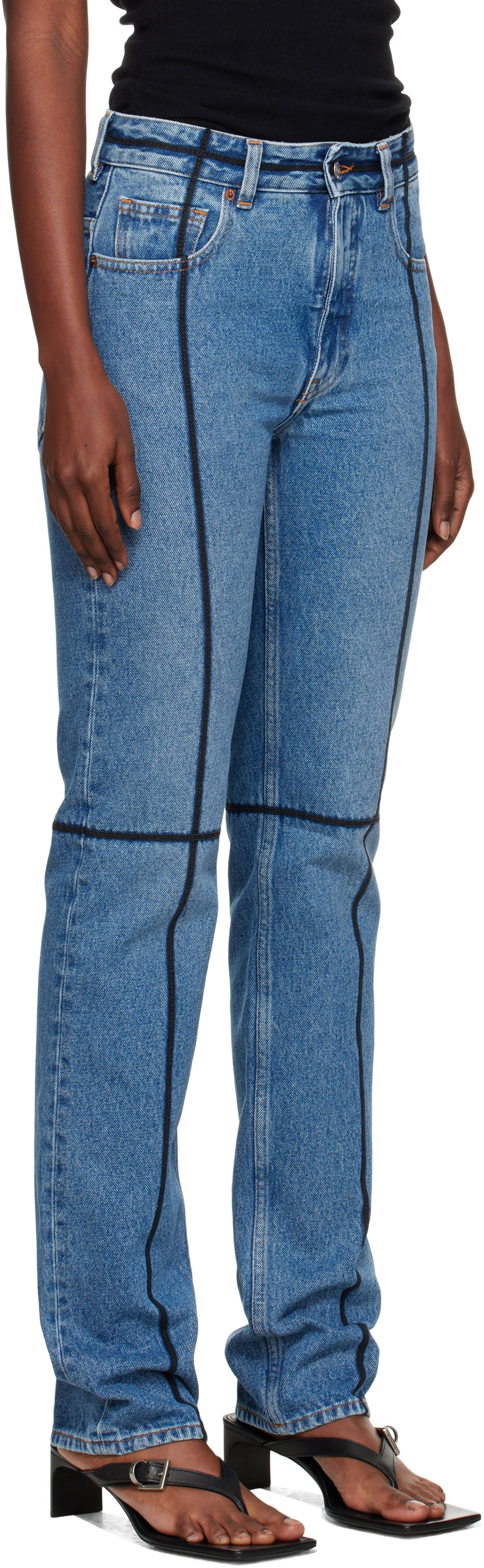 Jeans Maison Margiela MM6 Maison Margiela 5 Pockets Jeans Sininen | S52LA0261 M30018, 1