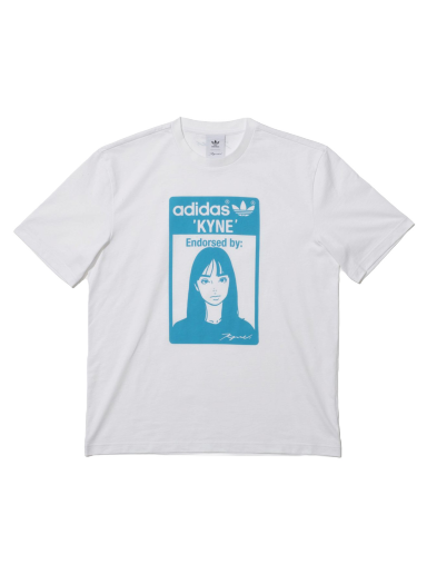 Asusteet adidas Originals adidas Stan Smith Kyne Graphic Tee White/Blue Valkoinen | HA9996