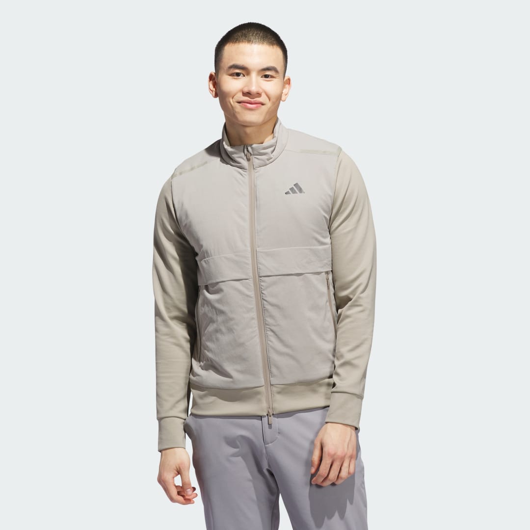 Takki adidas Performance Ultimate365 Tour Frostguard Full Zip Jacket Beige | JM2142, 0