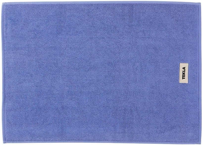 Kodin sisustus TEKLA Tekla Organic Cotton Bath Mat Sininen | BM-CL-70x50