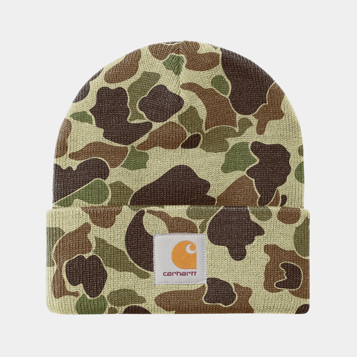Pipo Carhartt WIP Carhartt WIP Duck Camo Beanie Monivärinen | I035465_1, 1