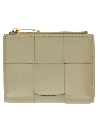 Lompakko Bottega Veneta Small Bifold Wallet Beige | 706010 VCQC4