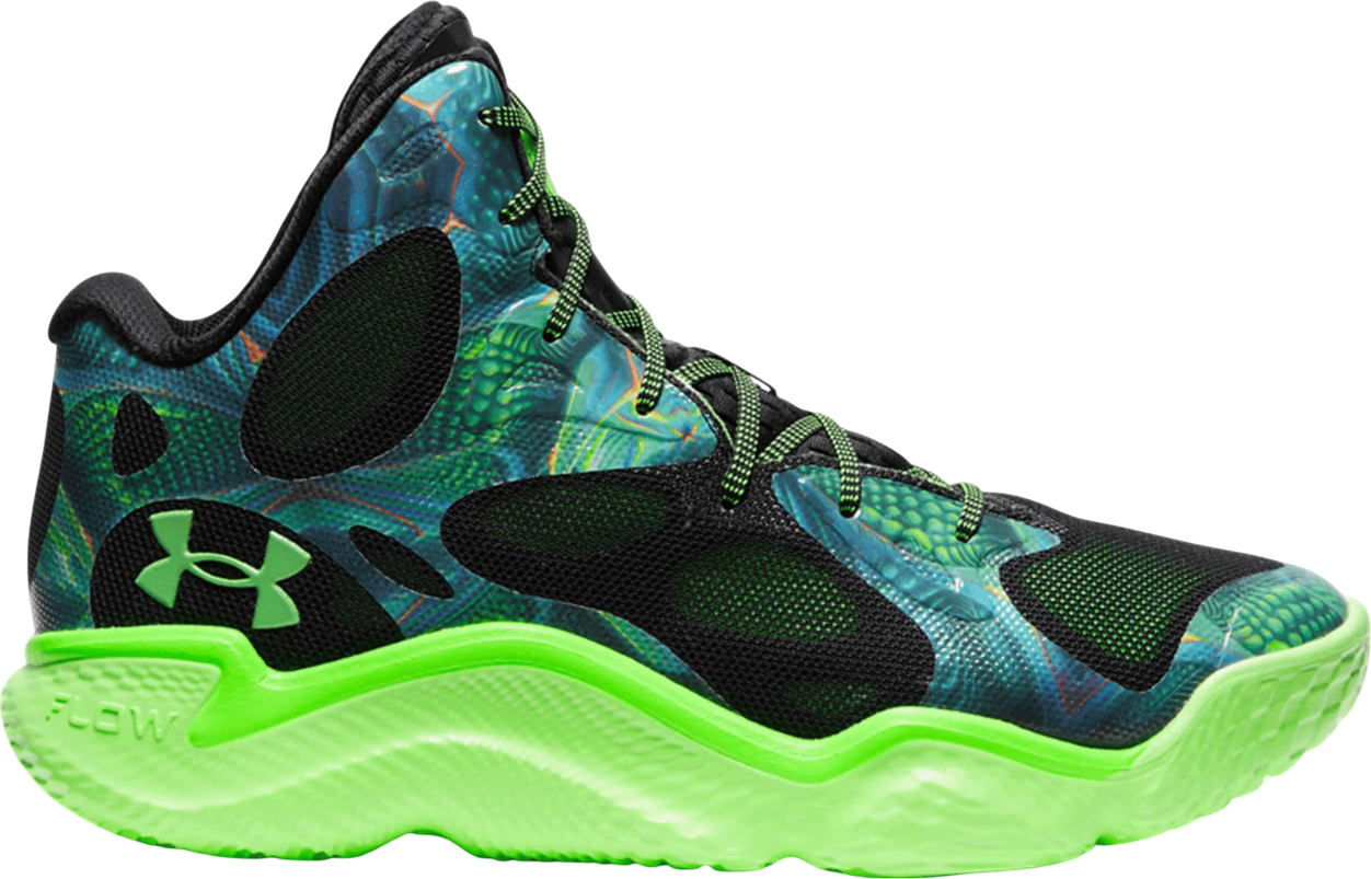 Tennarit ja kengät Under Armour Under Armour Curry Spawn FloTro Vihreä | 3026640-301, 0