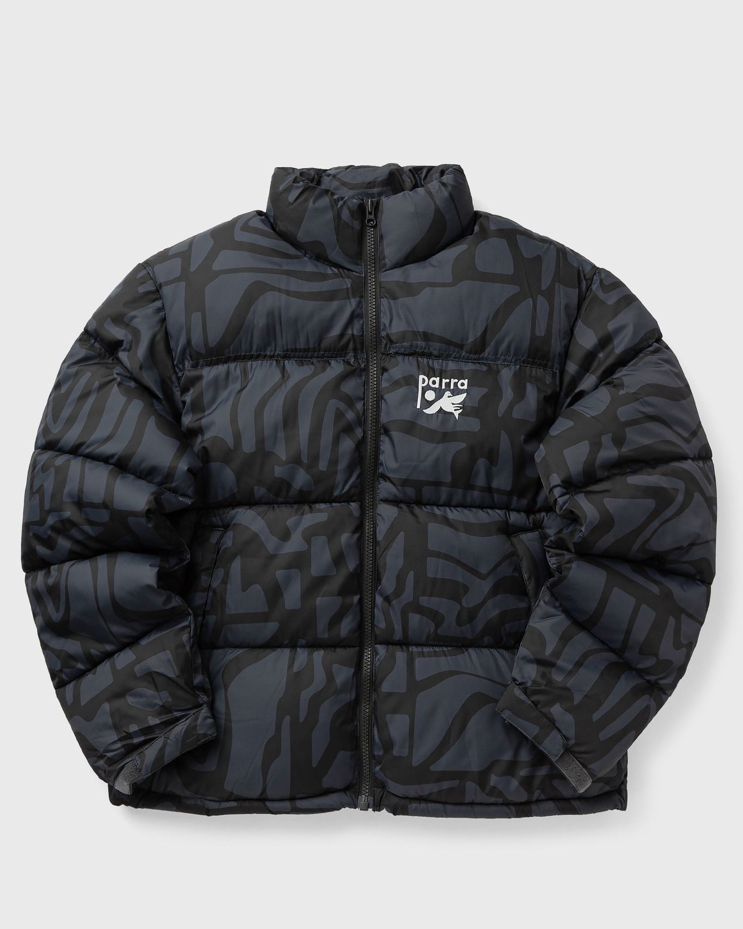Puffer takki By Parra Broken FTP Patterned Puffer Jacket Musta | 54350, 0