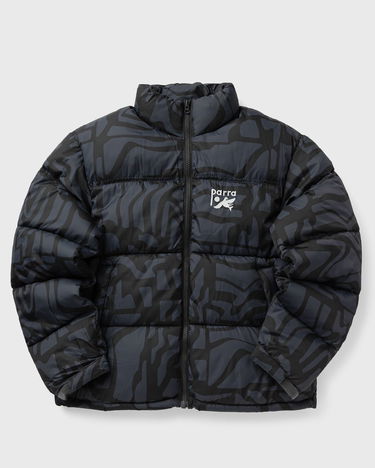 Puffer takki By Parra Broken FTP Patterned Puffer Jacket Musta | 54350, 0