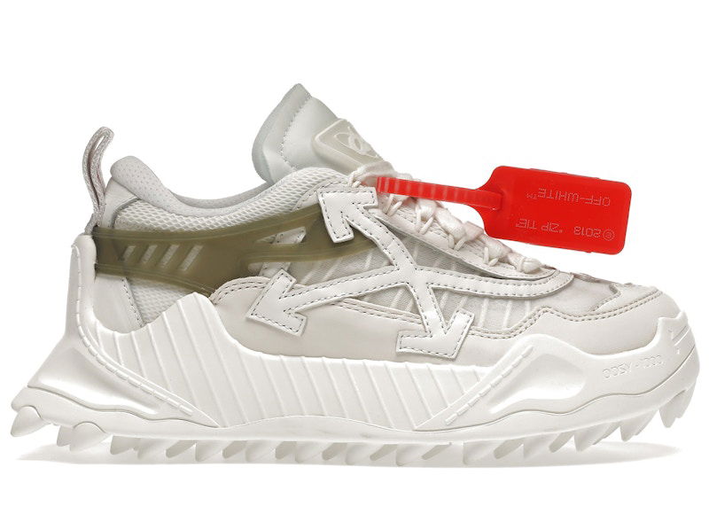 Tennarit ja kengät Off-White Odsy-1000 White Light Grey W Valkoinen | OWIA180R21FAB0010105, 0