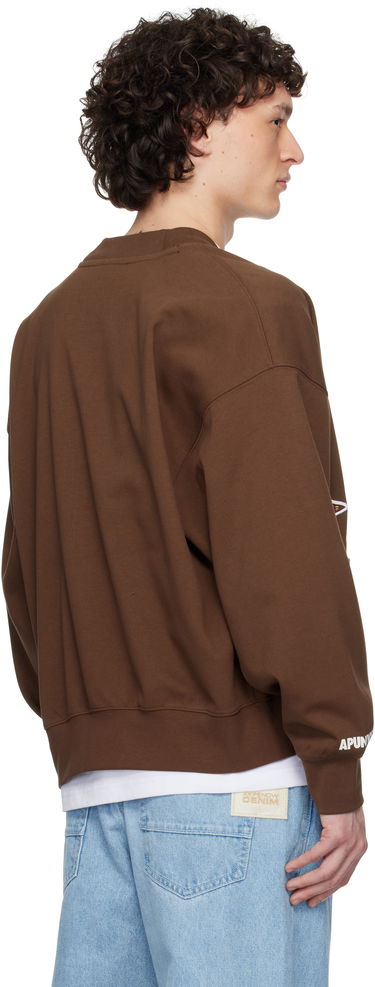 Villapaita AAPE by A Bathing Ape AAPE by A Bathing Ape Main Cardigan Ruskea | AAPSWMC324XXNBWX, 2