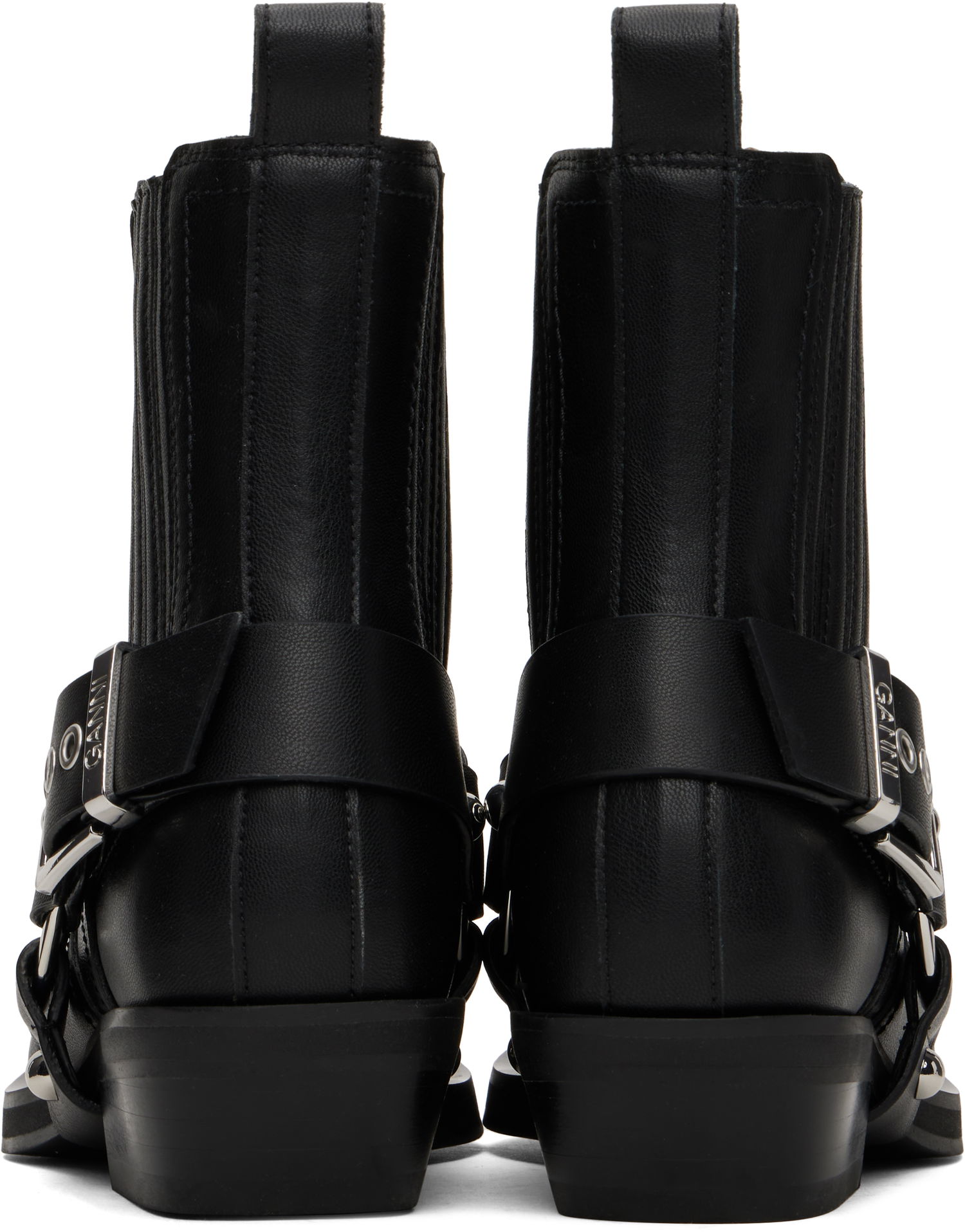 Tennarit ja kengät GANNI Low Cut Western Chelsea Boots Musta | S2744, 1