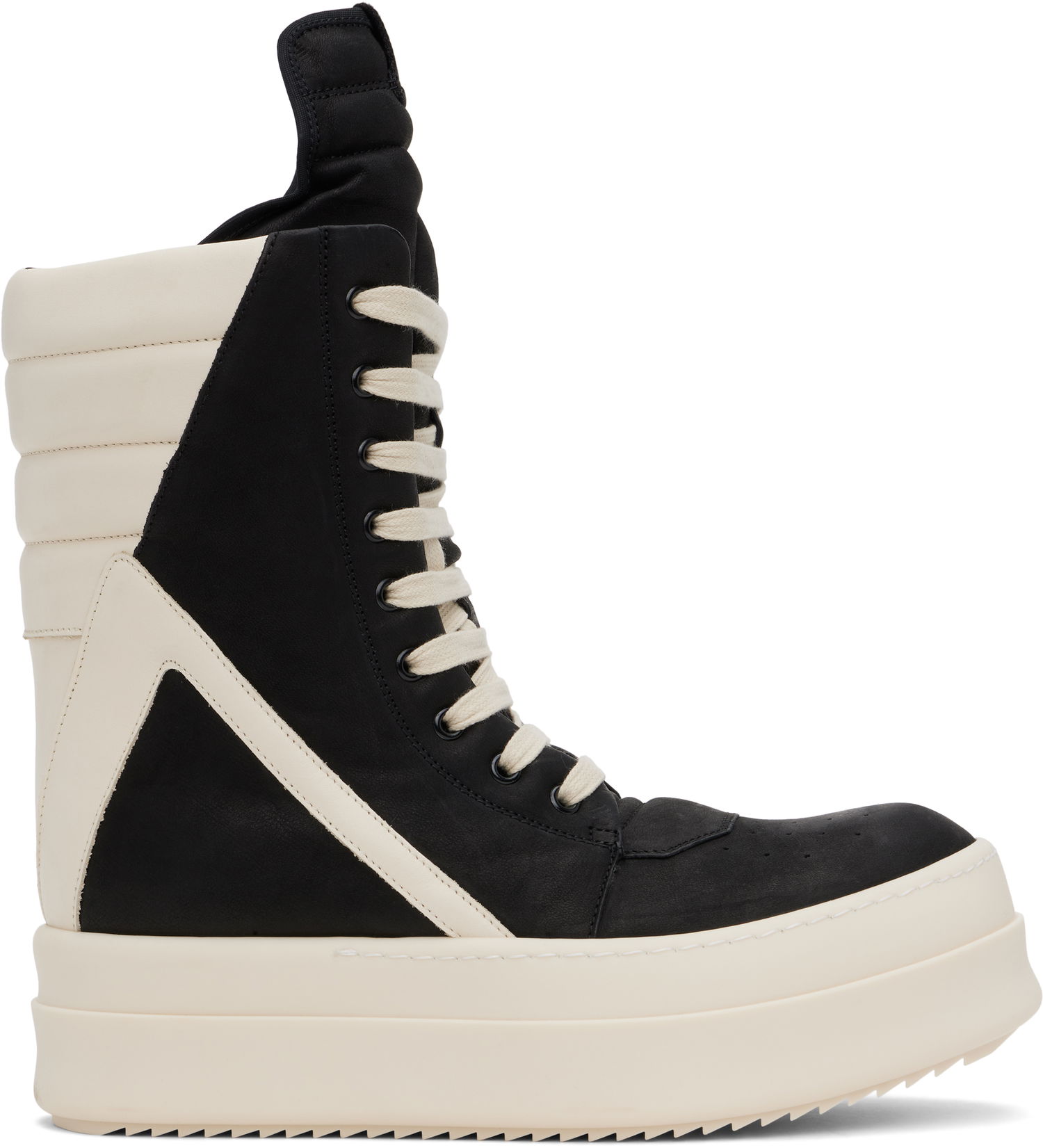 Tennarit ja kengät Rick Owens Rick Owens Porterville Mega Geobasket Musta | RR02D6855 LWNLCO, 0