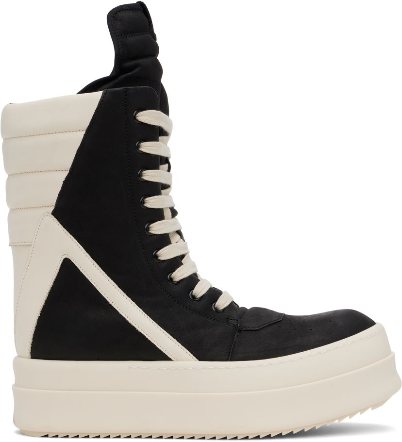 Tennarit ja kengät Rick Owens Rick Owens Porterville Mega Geobasket Musta | RR02D6855 LWNLCO