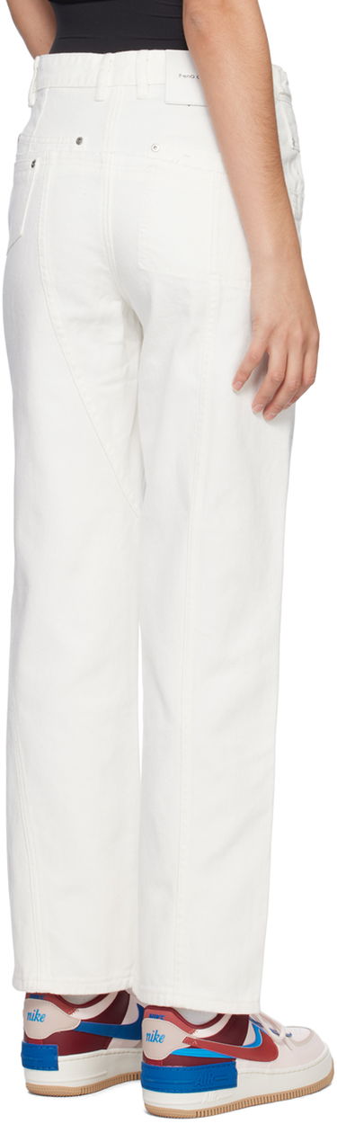 Jeans Feng Chen Wang Feng Chen Wang Deconstructed Jeans Valkoinen | FUS15TR12, 2